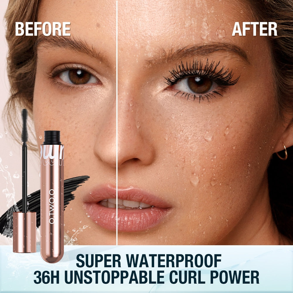 Mascara 4d Silk Fiber Mascara Waterproof Extra Volume - Chic Beauty Stores