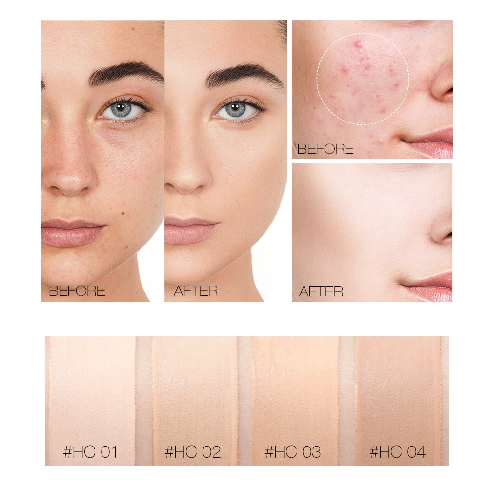 Liquid Concealer Cream Waterproof Full Coverage - Chic Beauty Stores