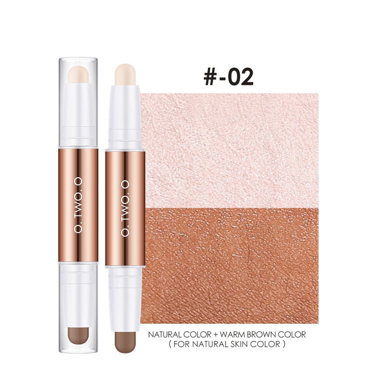 DOUBLE Contour Stick Double Head Contour Pen Waterproof Matte - Chic Beauty Stores