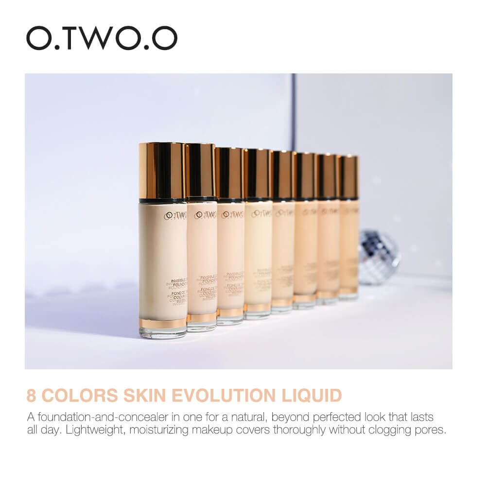 8 Colors Liquid Foundation - Chic Beauty Stores