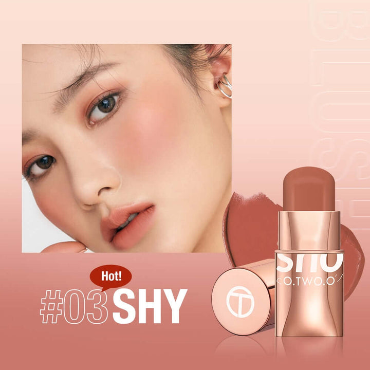 Blush Stick Cream Blusher 6 Colors Waterproof Long-lasting Lip - Chic Beauty Stores