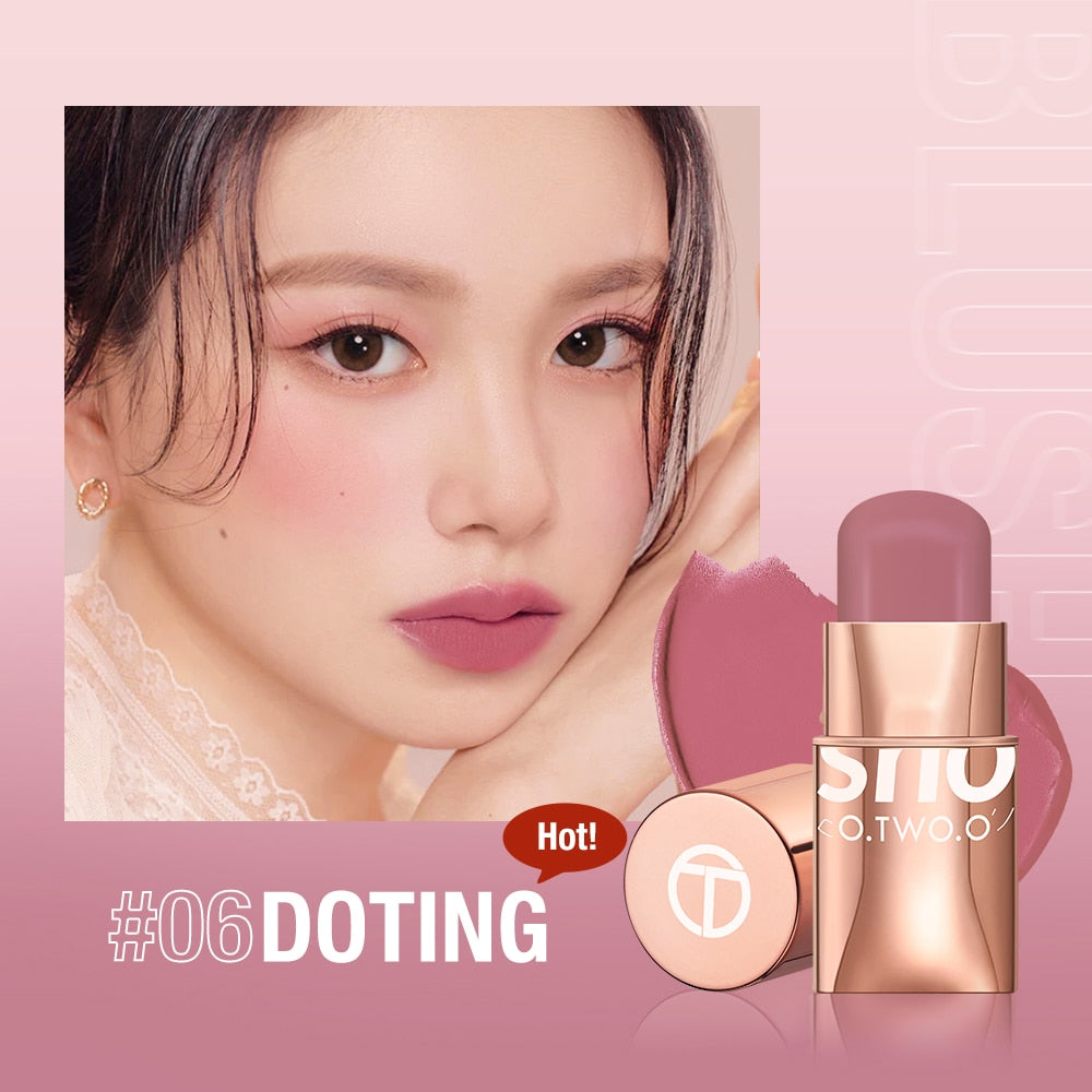 Lipstick Blush Stick 3-in-1 Eyes Cheek and Lip Tint Buildable - Chic Beauty Stores
