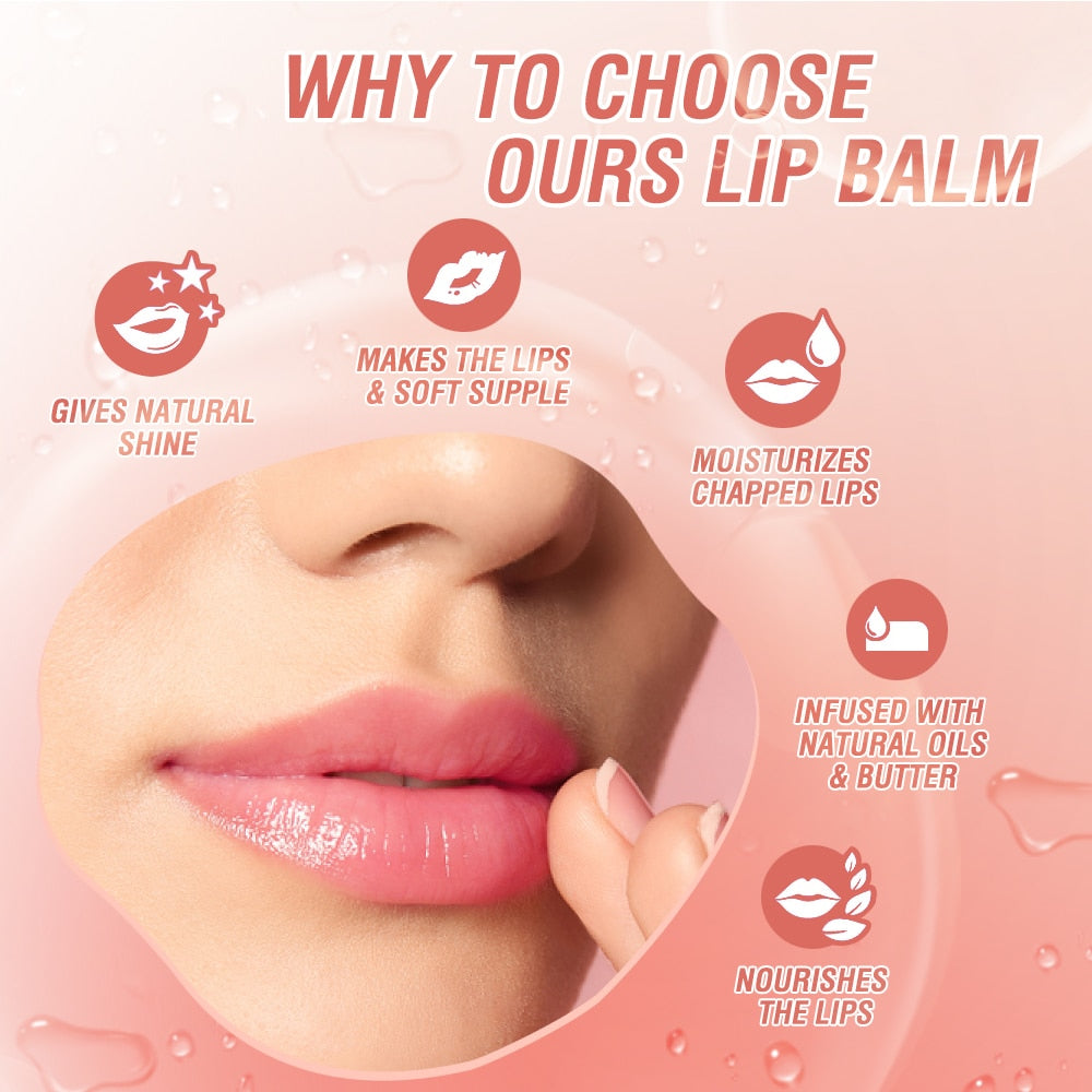 Lip Balm Colors Ever-changing Lips Plumper Oil Moisturizing - Chic Beauty Stores