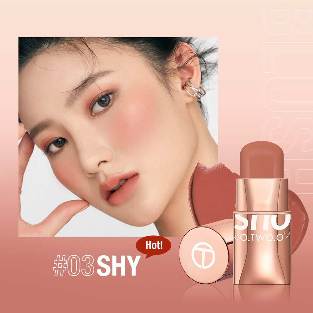 Lipstick Blush Stick 3-in-1 Eyes Cheek and Lip Tint Buildable - Chic Beauty Stores