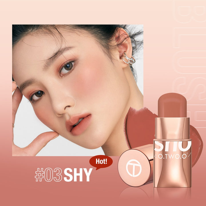 Lipstick Blush Stick 3-in-1 Eyes Cheek and Lip Tint Buildable - Chic Beauty Stores