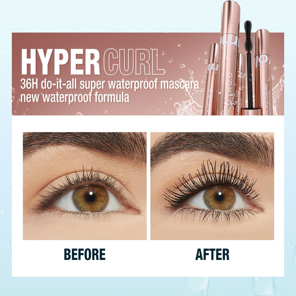 Mascara 4d Silk Fiber Mascara Waterproof Extra Volume - Chic Beauty Stores