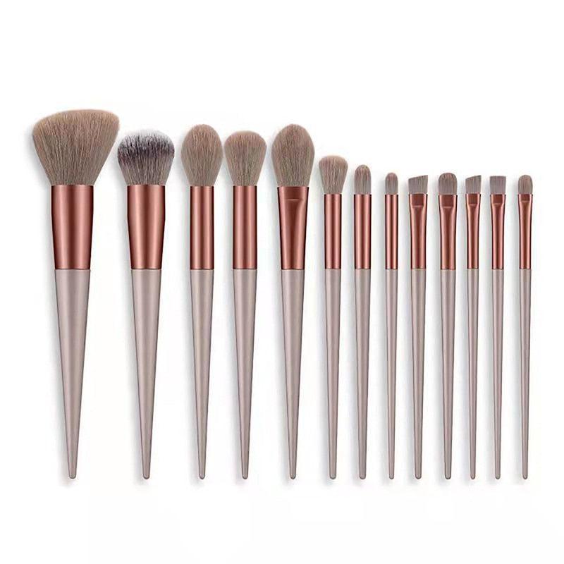 Soft Fluffy Makeup Brushes Set 13Pcs - Chic Beauty Stores