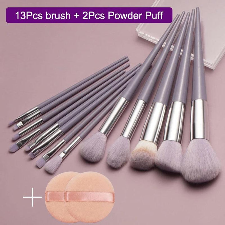 Makeup Brush Set 13Pcs Nylon - Chic Beauty Stores