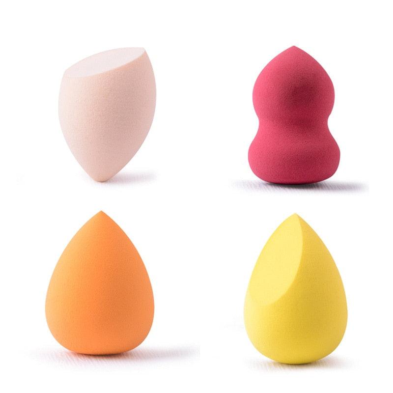 Makeup sponge Soft Egg Set 7pcs Colorful Cushion - Chic Beauty Stores