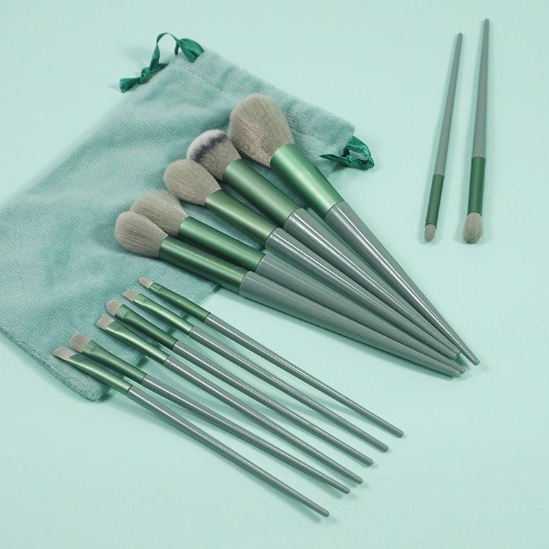 Makeup Brush Set 13Pcs Nylon - Chic Beauty Stores