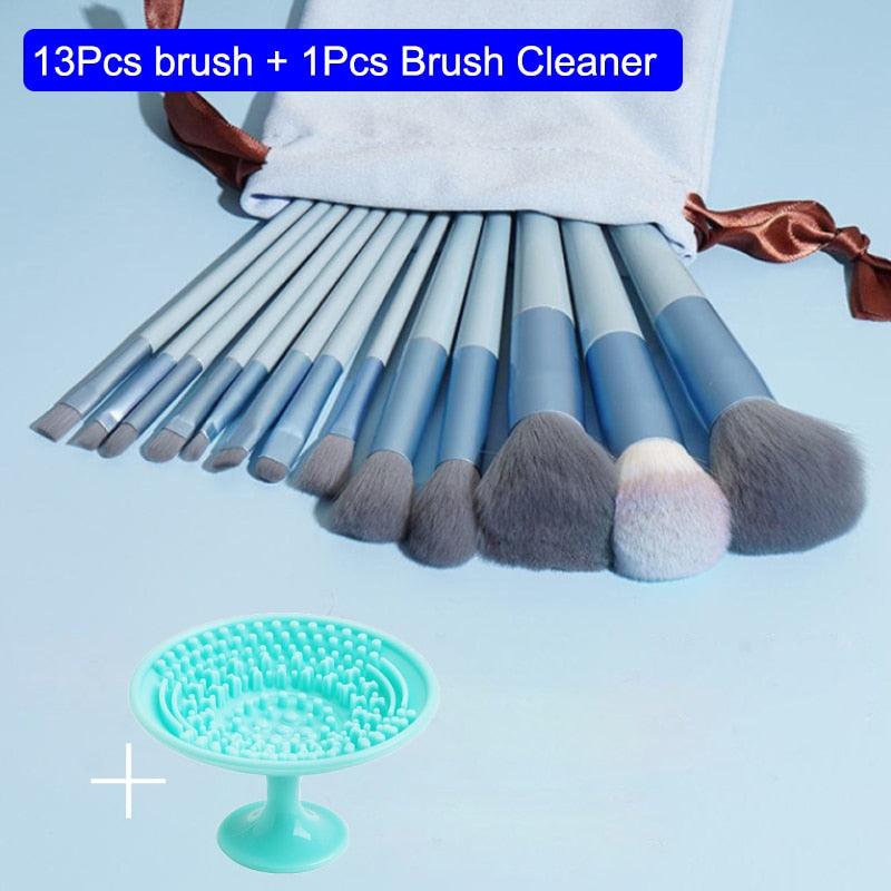 Makeup Brush Set 13Pcs Nylon - Chic Beauty Stores