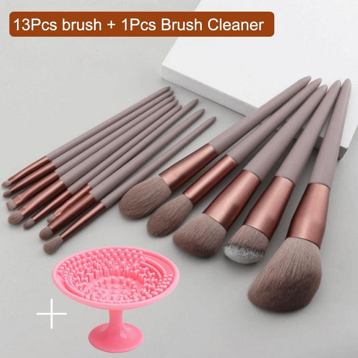 Makeup Brush Set 13Pcs Nylon - Chic Beauty Stores