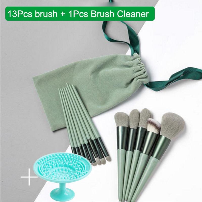 Makeup Brush Set 13Pcs Nylon - Chic Beauty Stores