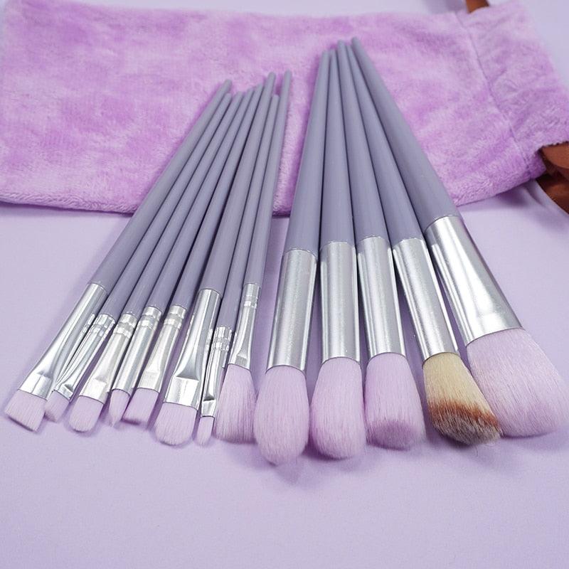 Makeup Brush Set 13Pcs Nylon - Chic Beauty Stores