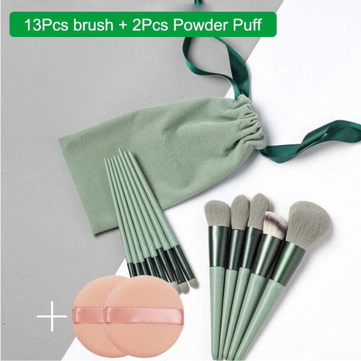 Makeup Brush Set 13Pcs Nylon - Chic Beauty Stores