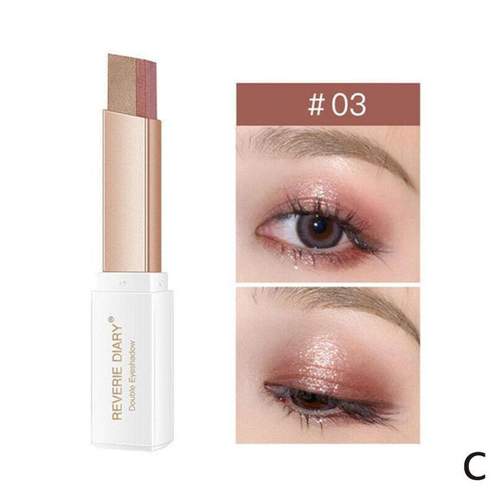 Eye shadow Double Color gradient eye makeup - Chic Beauty Stores