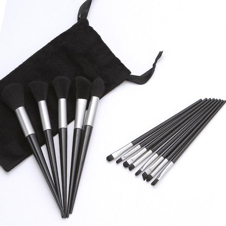 Soft Fluffy Makeup Brushes Set 13Pcs - Chic Beauty Stores