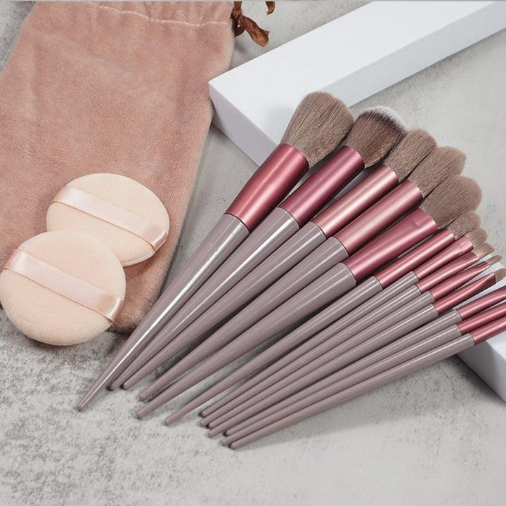 Makeup Brush Set 13Pcs Nylon - Chic Beauty Stores