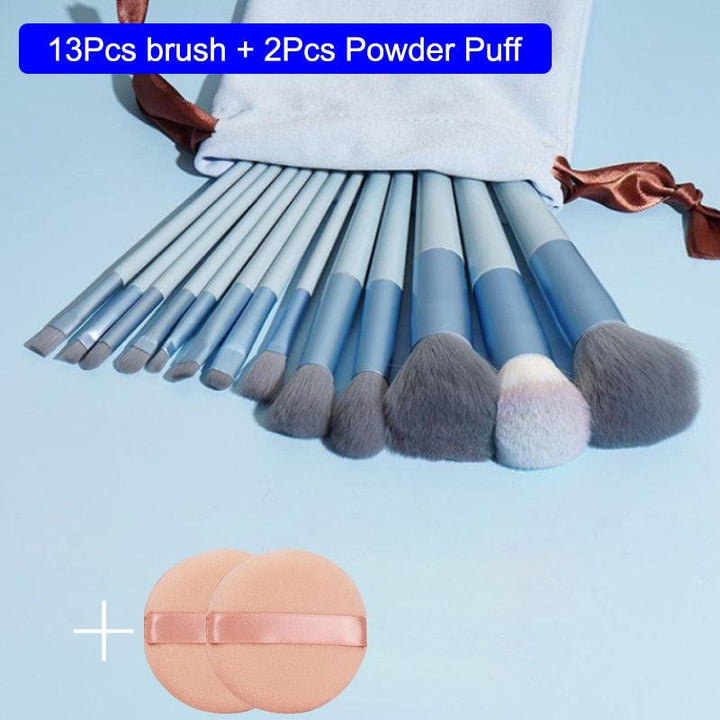 Makeup Brush Set 13Pcs Nylon - Chic Beauty Stores