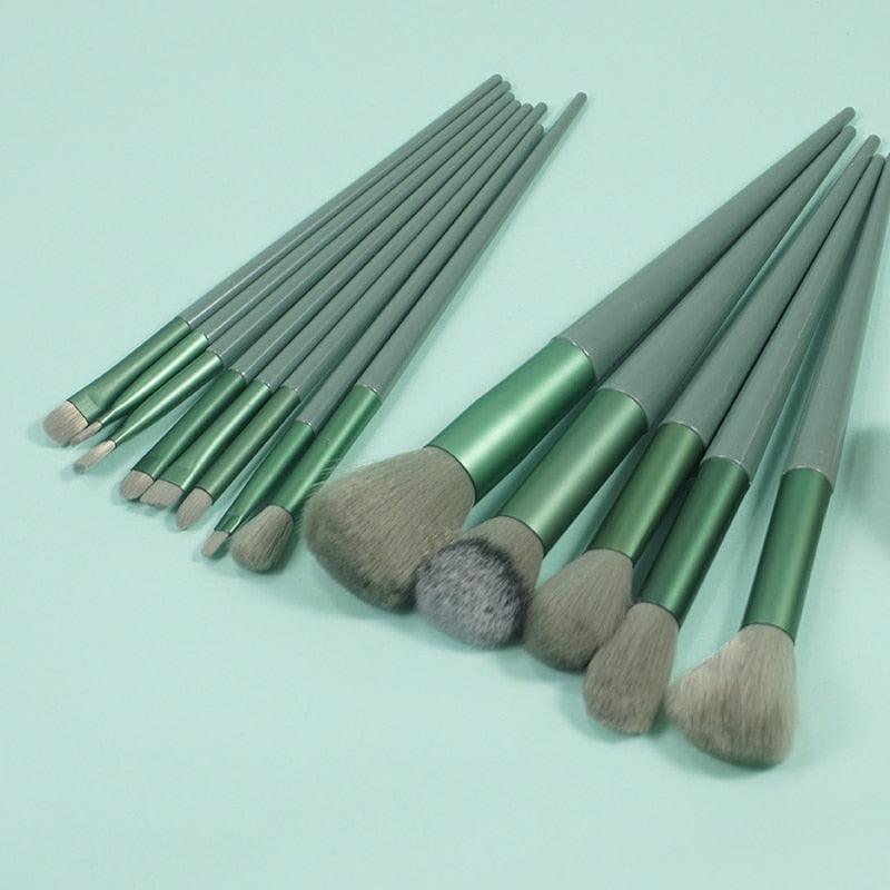 Makeup Brush Set 13Pcs Nylon - Chic Beauty Stores