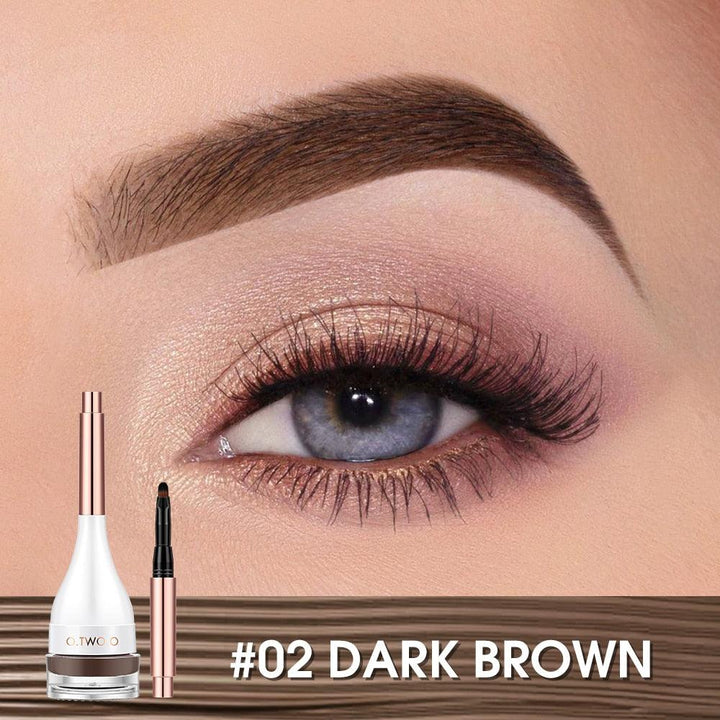 Eyebrow Creamy Texture 4 Colors Tinted Sculpted - Chic Beauty Stores